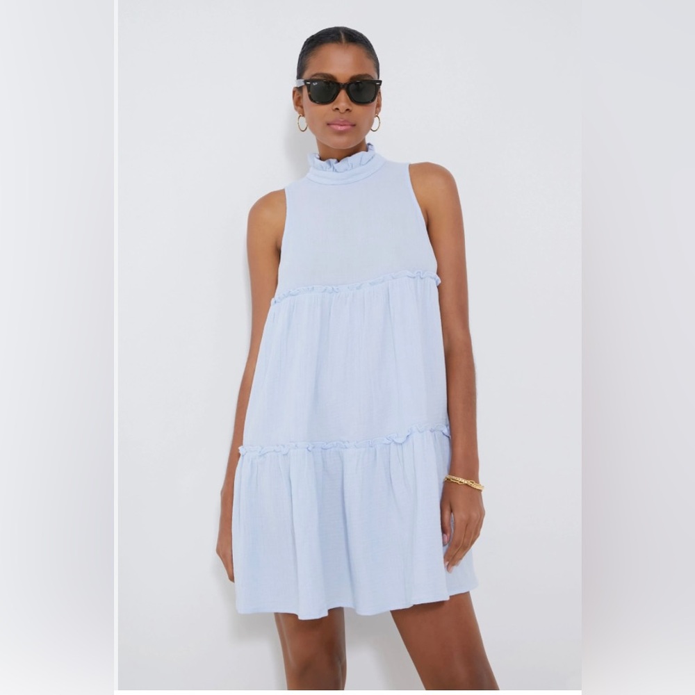 Pomander Place Tuckernuck Light Blue Dress Size Medium